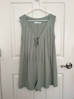 Altar'd State Evie Linen Romper